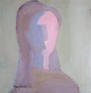 MARY ANN GLATFELTER - "TWO TONE FACE"